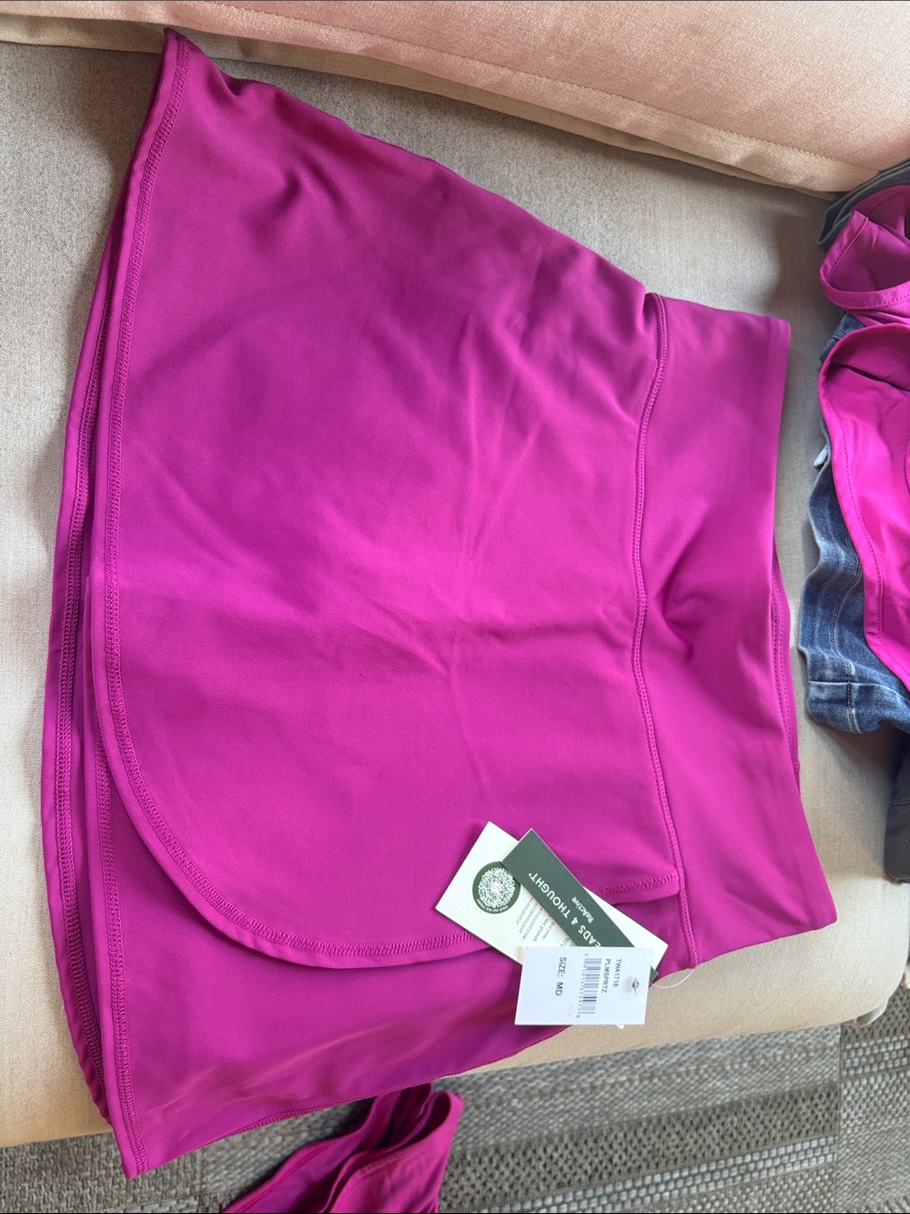 Threads 4 Thought Fuchsia Athletic Skirt